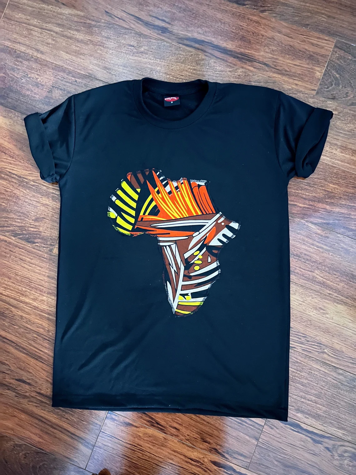 African Print T-Shirt - Image 2