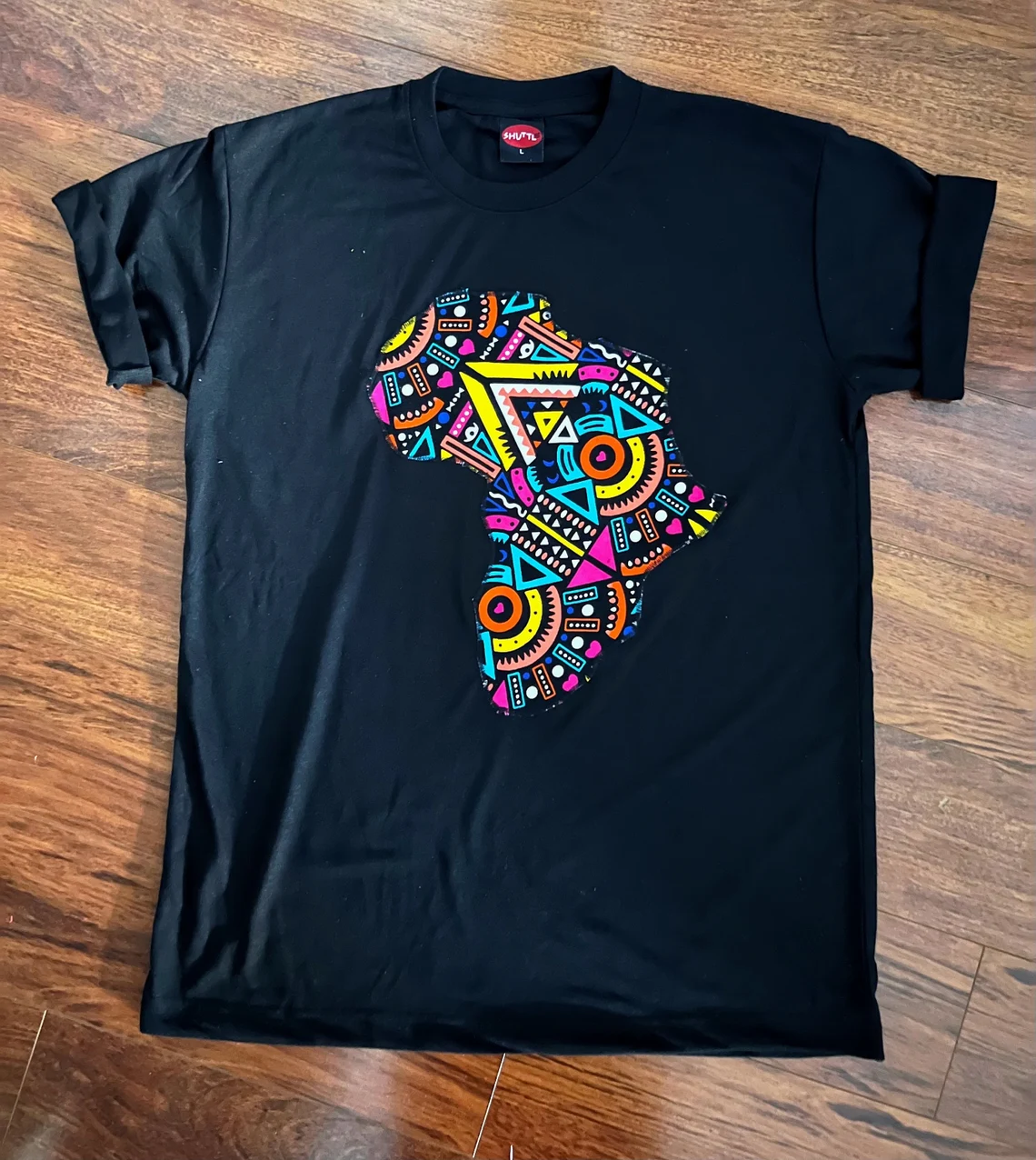 African Print T-Shirt - Image 6