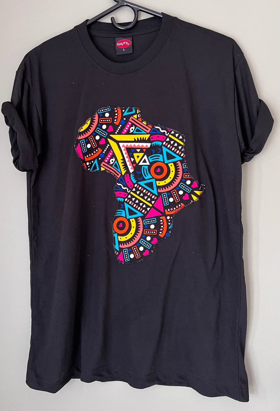 African Print T-Shirt - Image 8