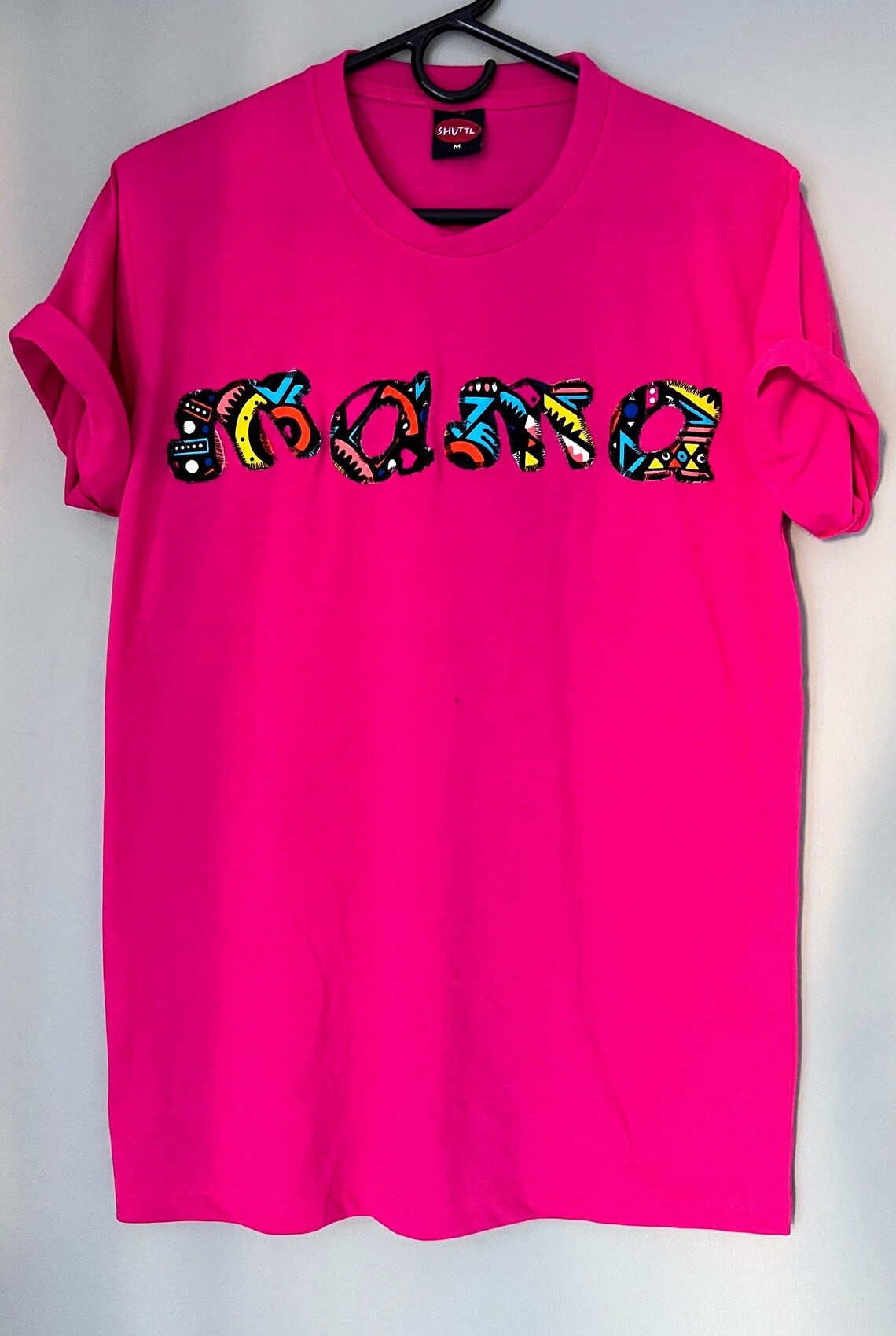 Mama Shirt, African Print Shirts - Image 3