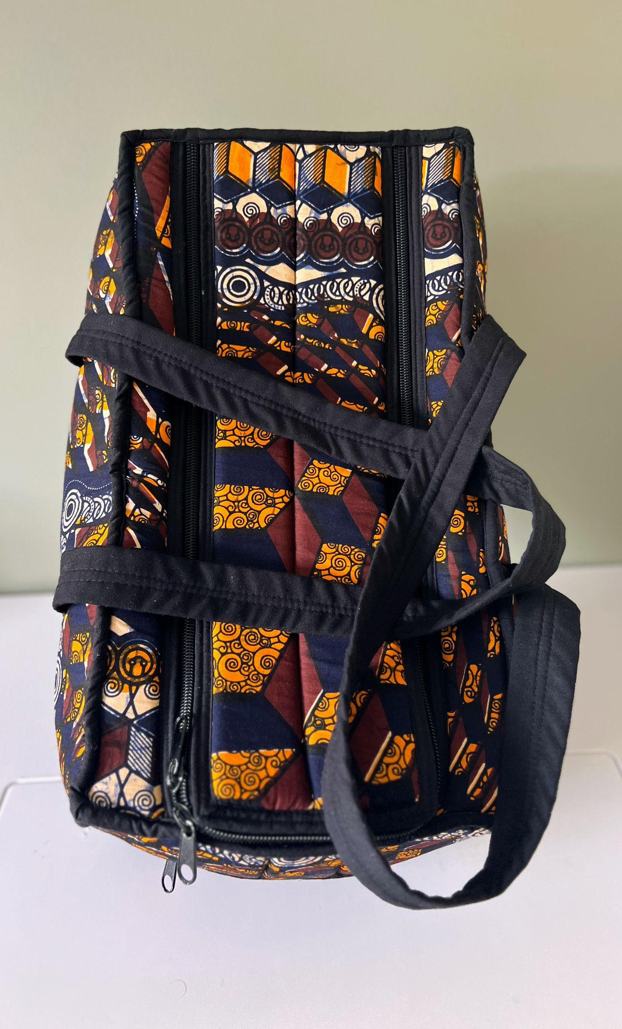 African Print Duffel Bag, Travel Duffel Bag, Afrocentric Bag - Image 12