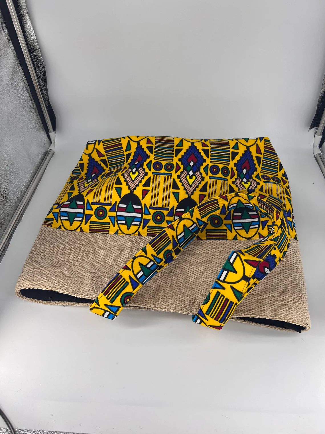 Tote Shoulder Bag, African Print Tote - Image 8