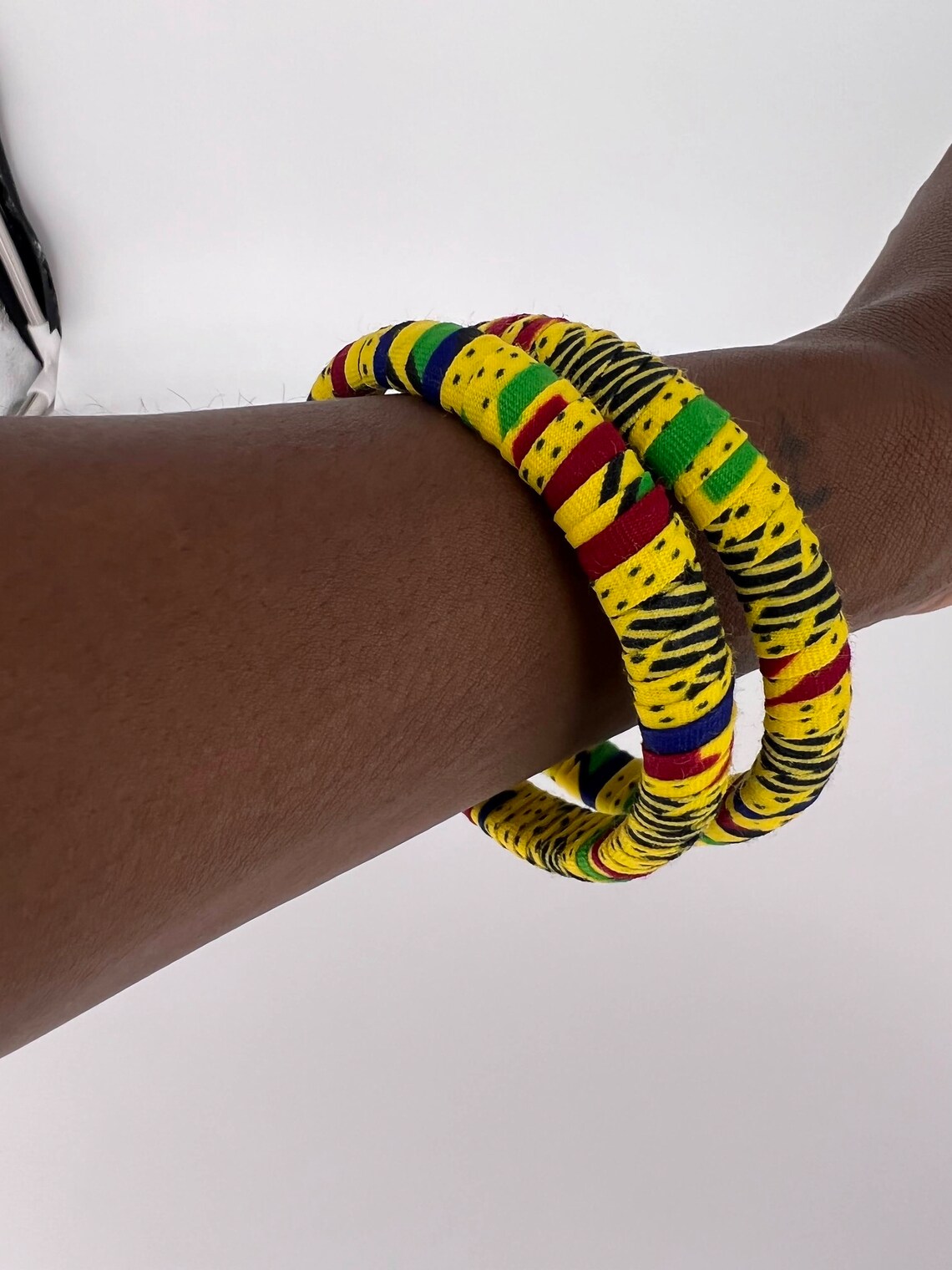 4pcs set 1 Headband,1 Earrings and 2 Bracelets - Image 2
