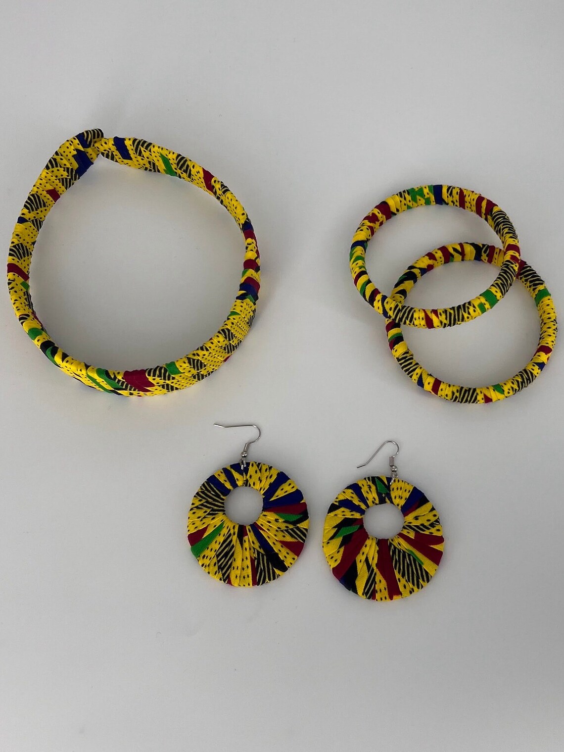 4pcs set 1 Headband,1 Earrings and 2 Bracelets