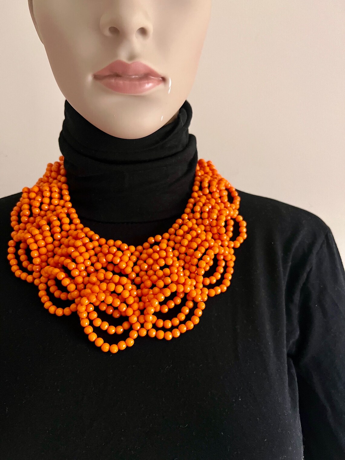 Beaded Necklace, 4pcs Necklace Set - Image 7