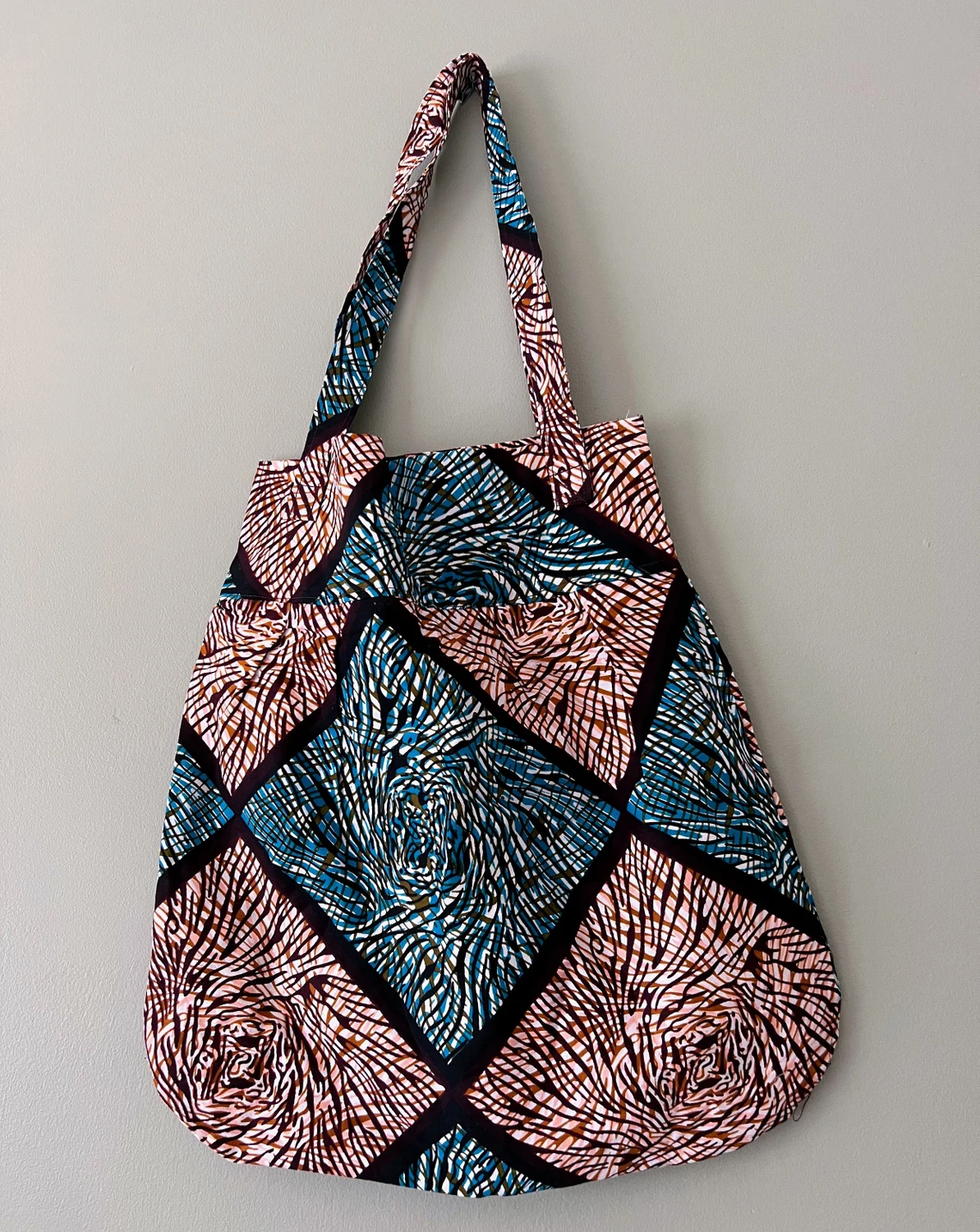 Shopping Bag Tote, Ankara Bags - Image 6