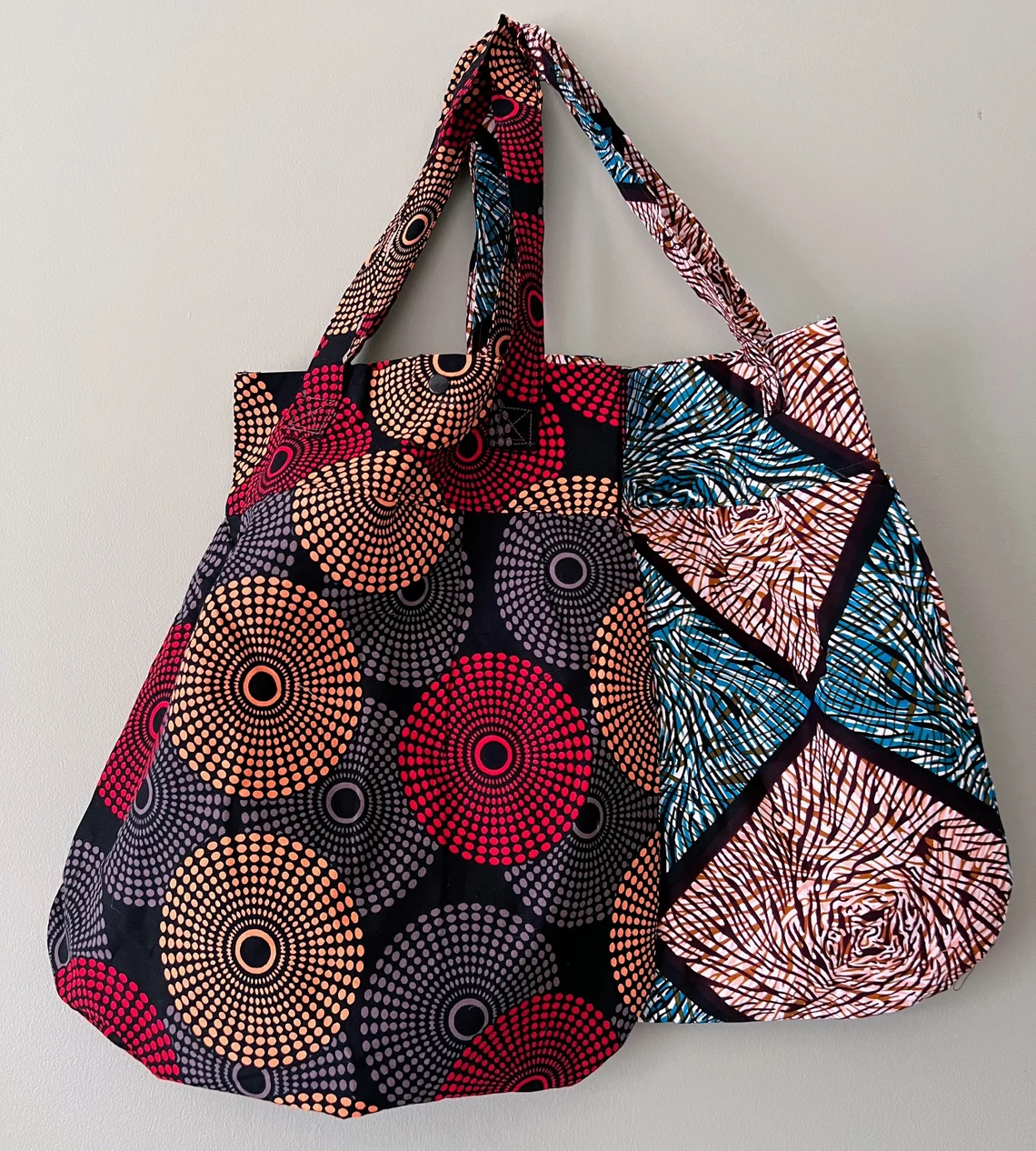 Shopping Bag Tote, Ankara Bags - Image 5