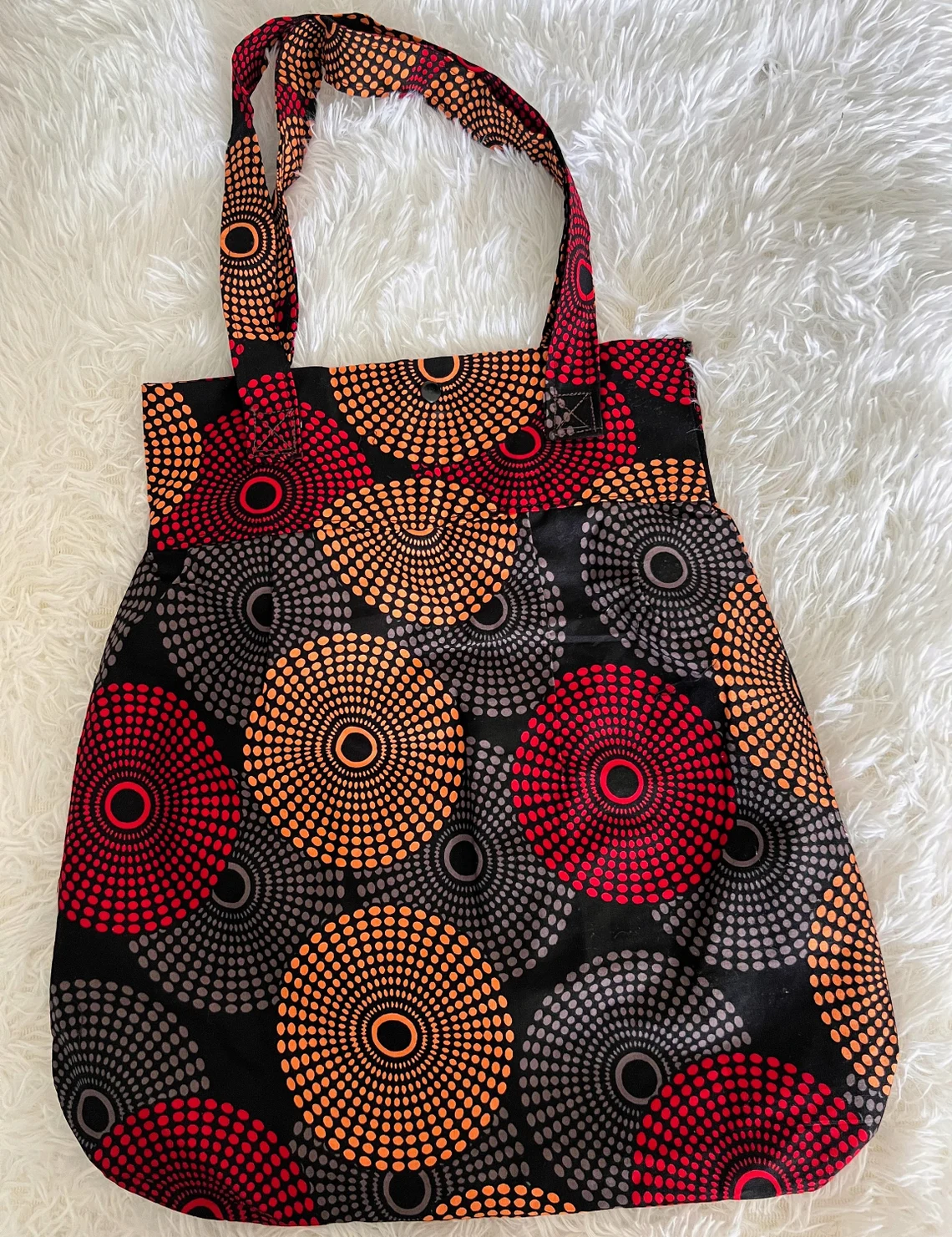 Shopping Bag Tote, Ankara Bags - Image 4