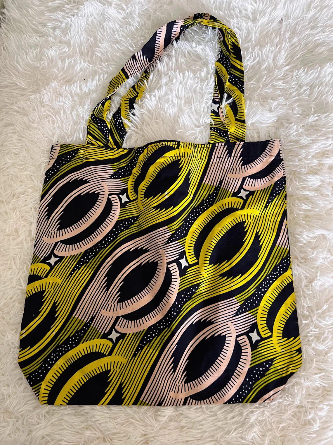 Shopping Bag Tote, Ankara Bags - Image 2