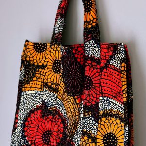 Tote Bag, African Print Tote Bag