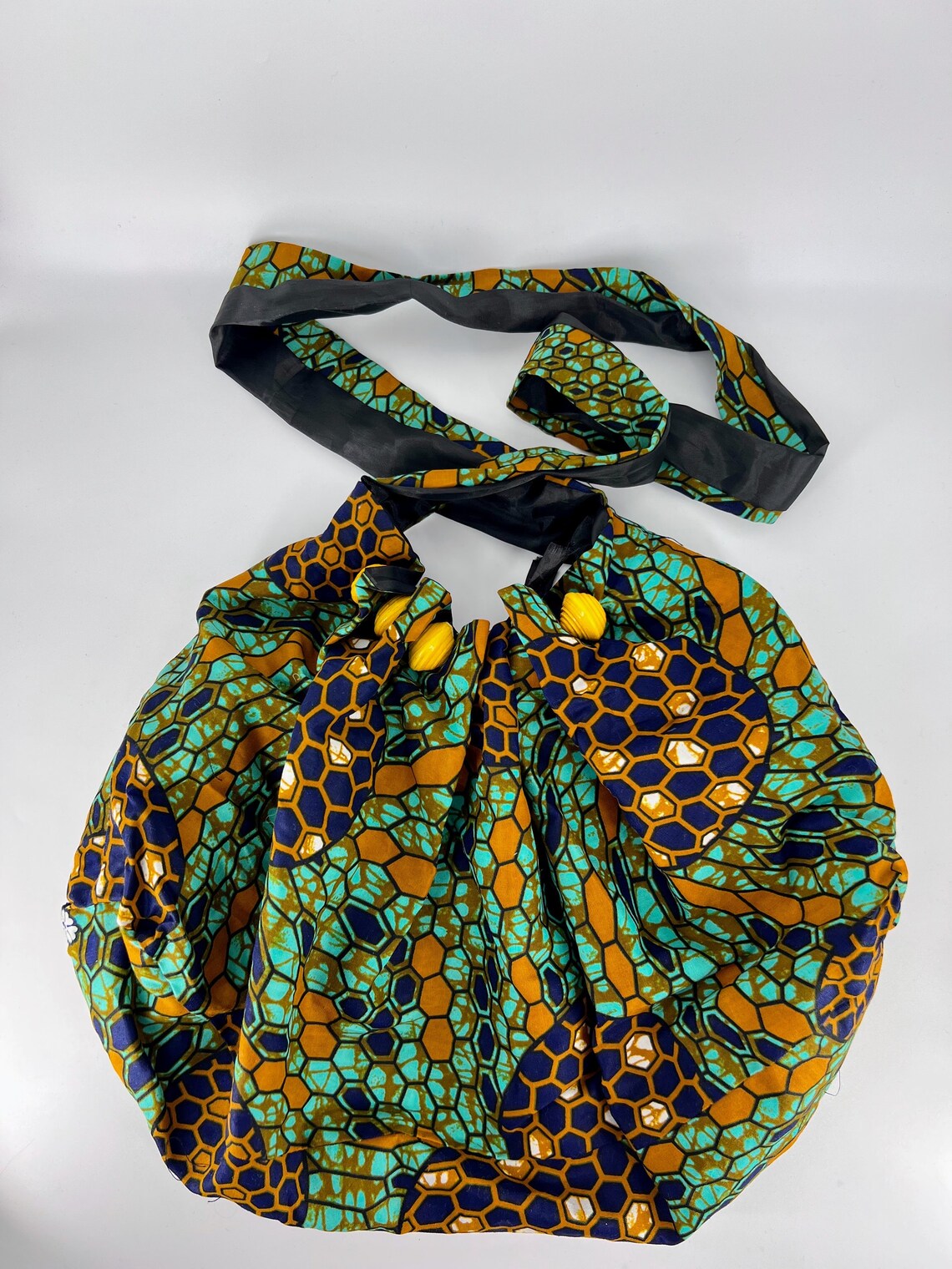 African fabric Hobo Bag - Image 8