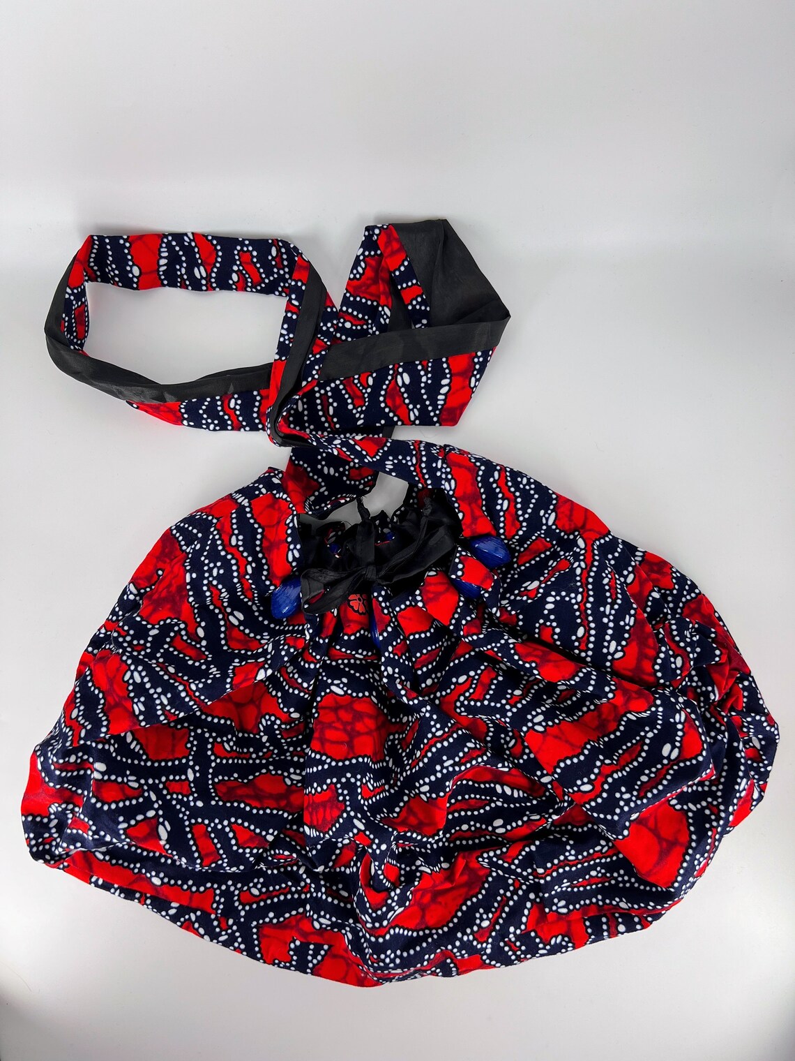 African fabric Hobo Bag - Image 4